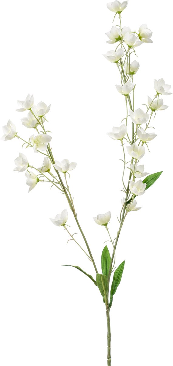 Emerald - Kunstbloem Boterbloem 85cm crème - Kunstplant voor binnen