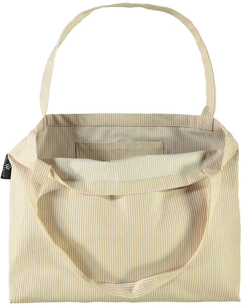 Wallabag - Tote Bag - Luiertas - Shopper - Mom Bag Summer Stripe Naturel