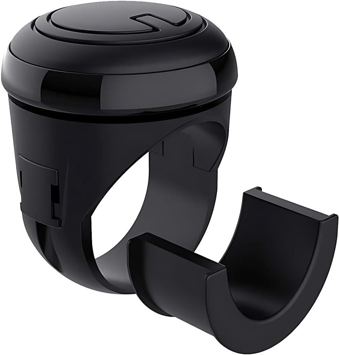 Zwenkbaar Stuurwiel met Booster Knop en 360 Graden Rotatie - Metaal Lager - Comfortabel Handvat - Kogelvormig Design