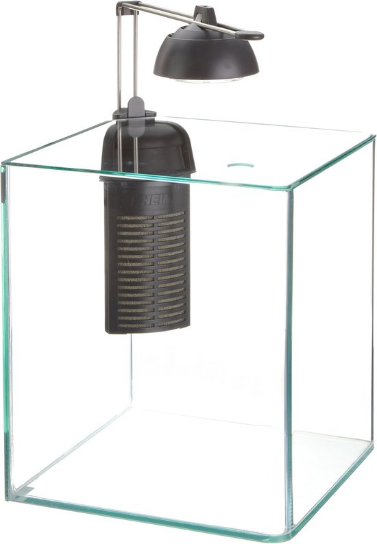 Kast met filtering, glazen deur en alarm - Exacta