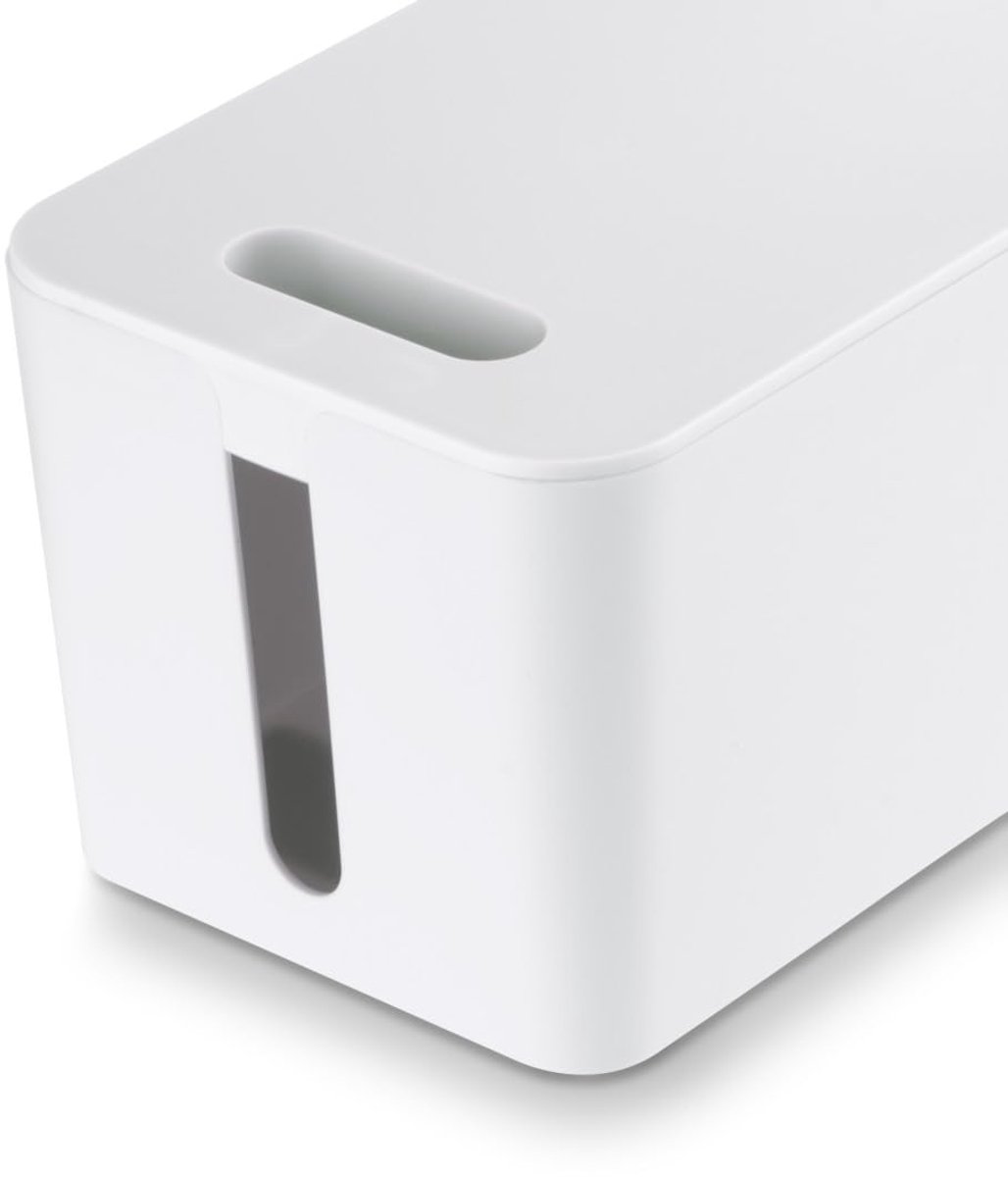 Ibenzoa® Geavanceerde Kabelorganisatiebox met Integrale Kabelgeleiding voor Efficiënt Kabelbeheer in Thuis en Kantoor