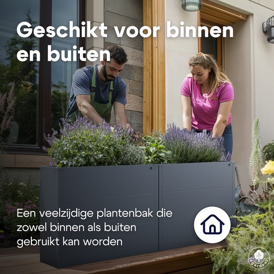Gegalvaniseerd Staal Verhoogd Tuinbed Ovale Ronde Metalen Plantenbak voor Het Planten van Groenten Bloemen Kruiden Eenvoudige Installatie Veiligheidsvoorzieningen (licht groen