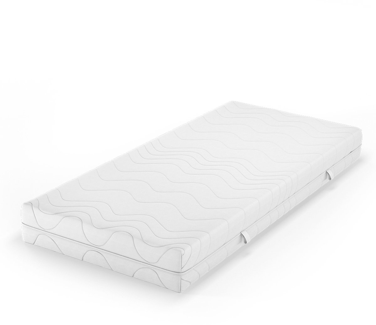 Vitalispa Koudschuim matras – 100 x 200 cm 20 cm hoogte Wit