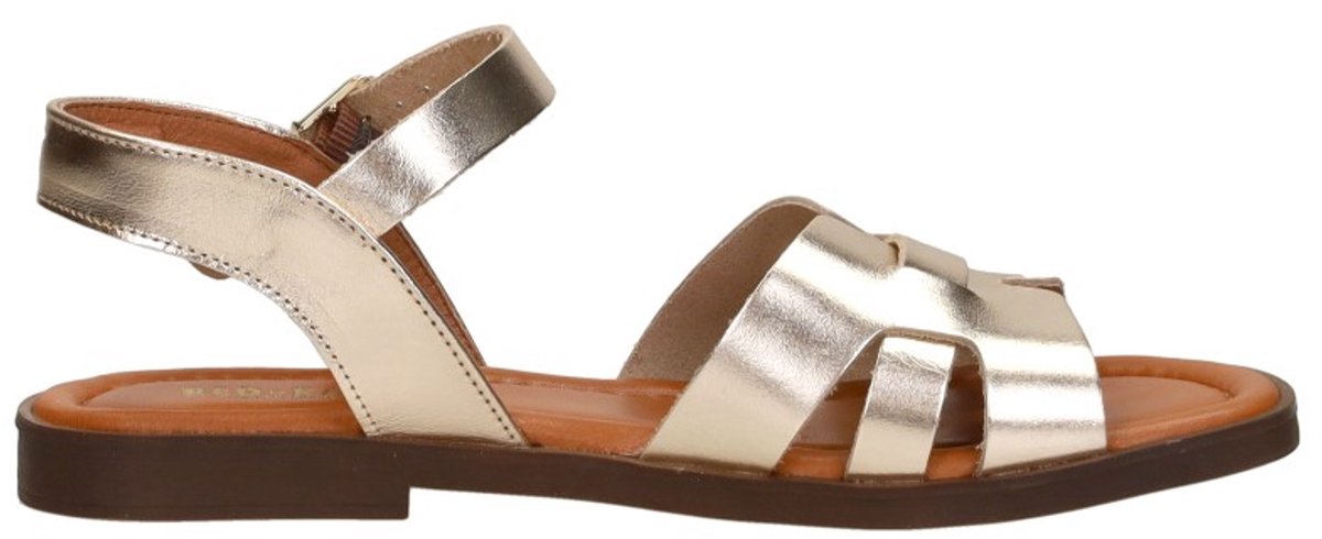 Red Rag Sandalen Plat Sandalen Plat - Goudkleur - Maat 38