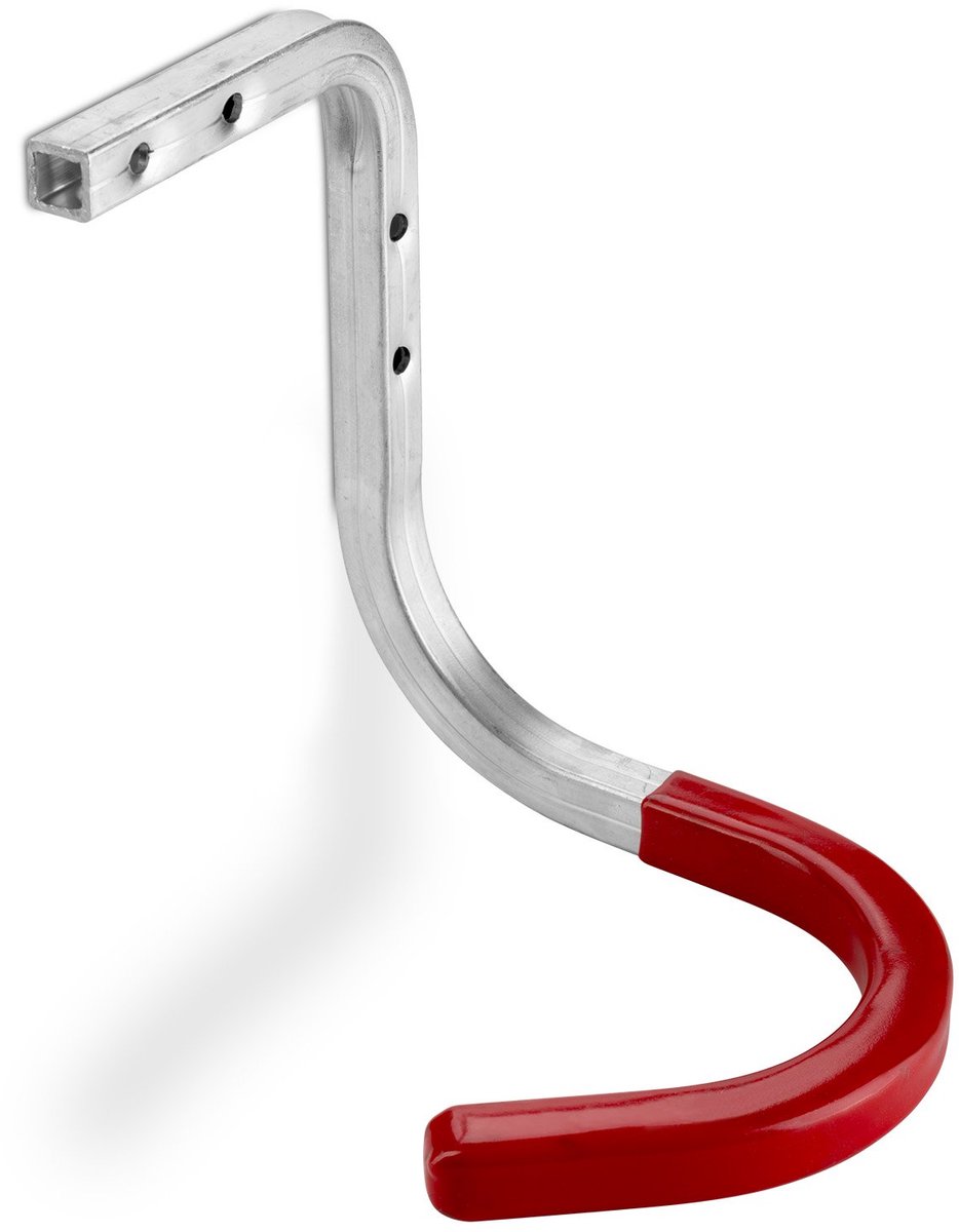 OrgaTech Fietshaak 150 x 150 mm met muur- en plafondophanging wandhouder