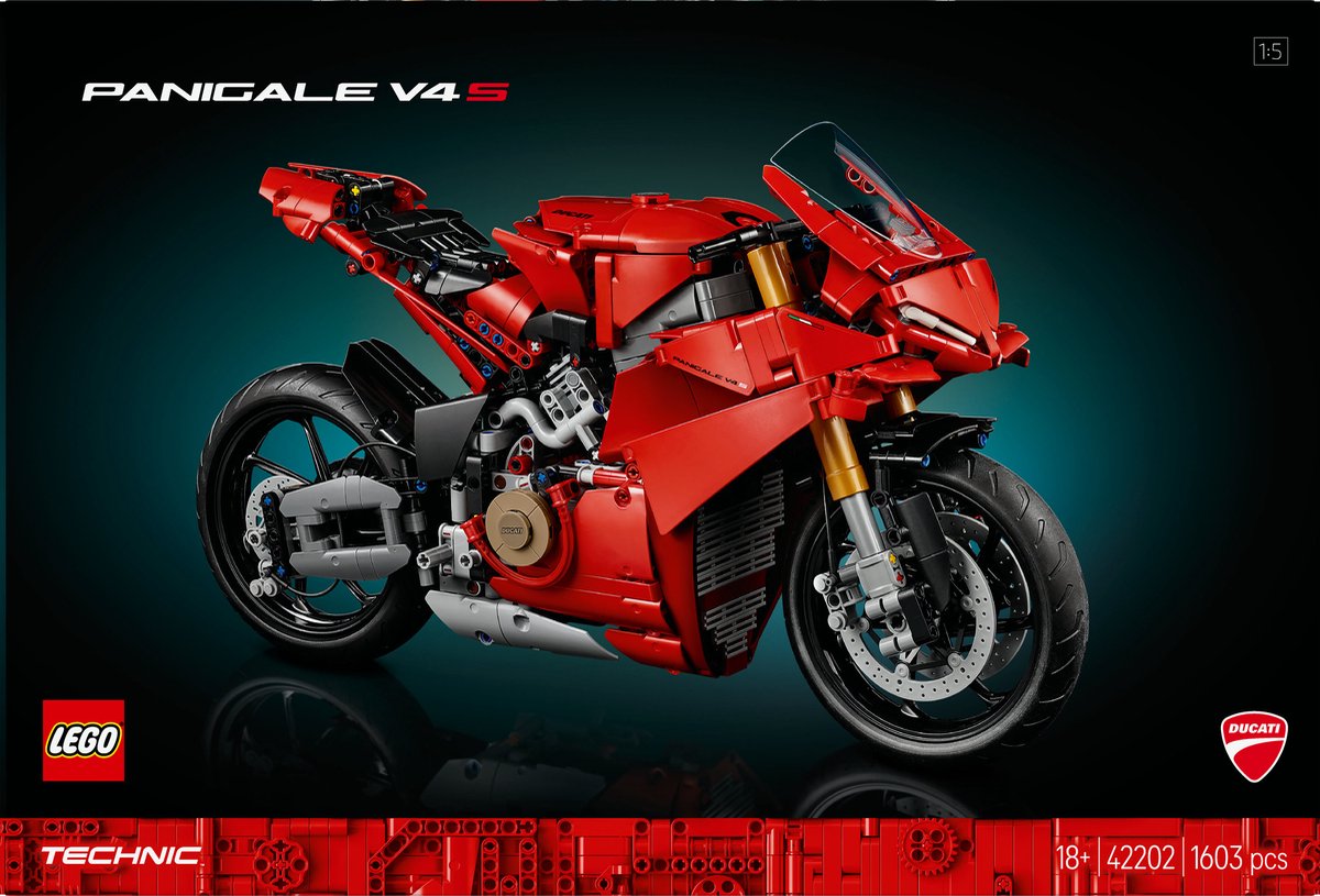 LEGO Technic - Ducati Panigale V4 S motor - 42202 — afbeelding 22