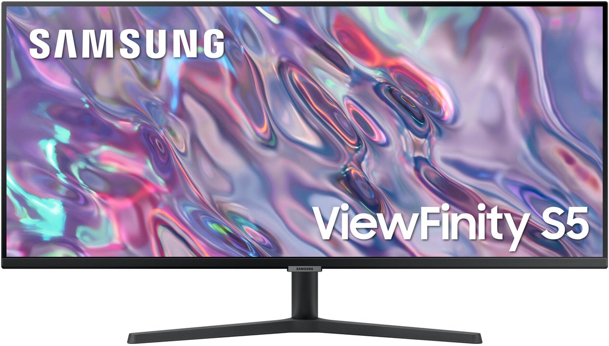 SAMSUNG ViewFinity LS34C500GAUXEN - 34 inch - 34400 x 1440 (WQHD) - IPS paneel - in hoogte verstelbaar