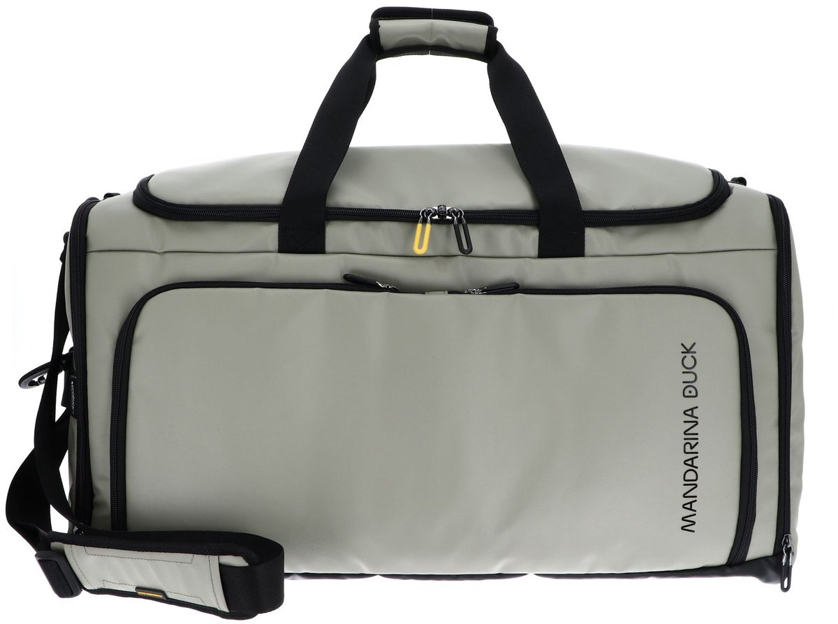 MANDARINA DUCK Reistas Eco Coated Duffle Bag Mud Grijs