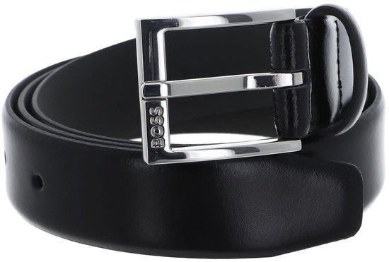 BOSS Cuir Ceinture Elloy-Pc Sz30 Belt W105 Black Noir