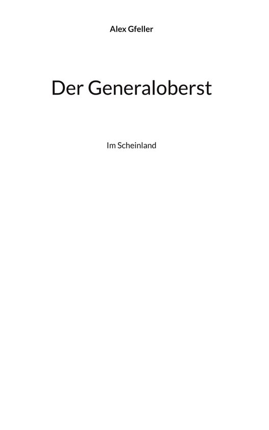 Im Scheinland 2/12 - Der Generaloberst - cover