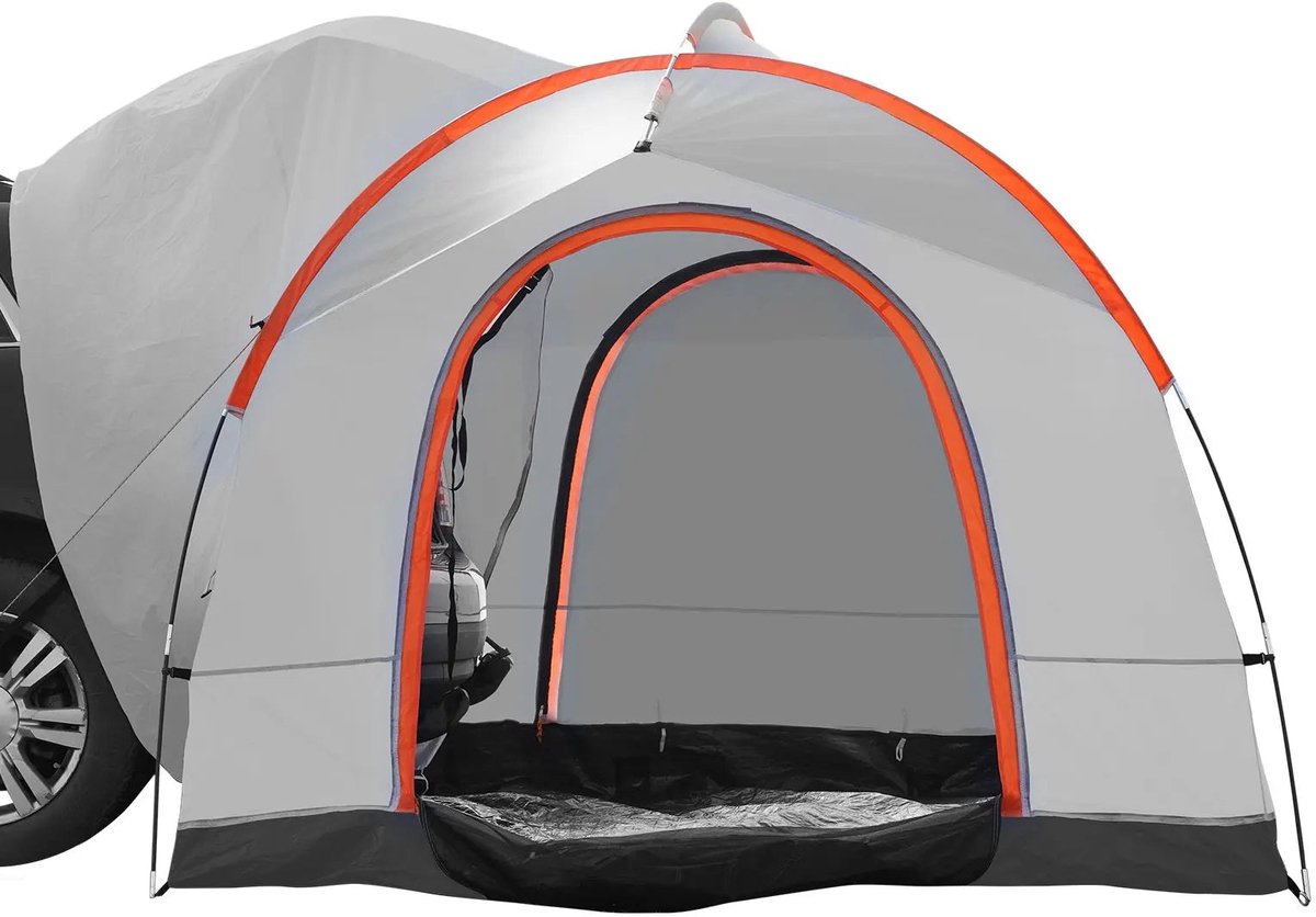 Camping Tent - Outdoor - Pop Up - 8"-8" SUV Tent - met Regenlaag PU2000mm - Dubbele Laa - 240 x 240 x 230 cm - voor 6-8 Personen