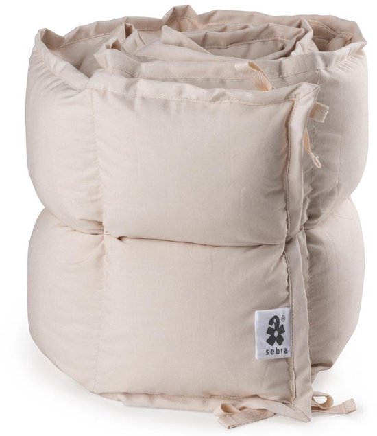 Sebra Bedbumper Kapok Half 180 cm Birchbark Rose