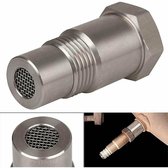 O2 Zuurstof Sensor Lambda Zuurstof Sensor Universele M18X1.5 Rvs SS304 Check Engine Licht Voor CEL Mini Katalysator O2 Sensor Spacer Adapter Zuurstof Sensor Connector