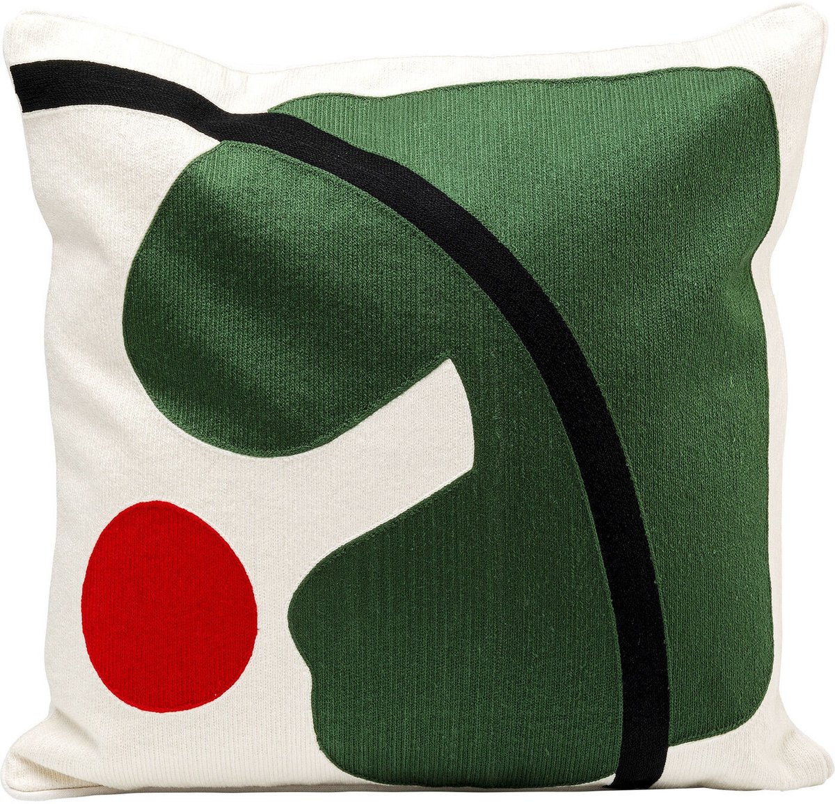 Kussen Art Line groen Kare Design