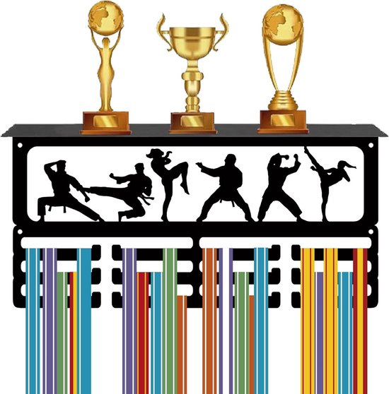 CREATCABIN Voetbal medaillehouder voetbal medaille hanger trofee plank