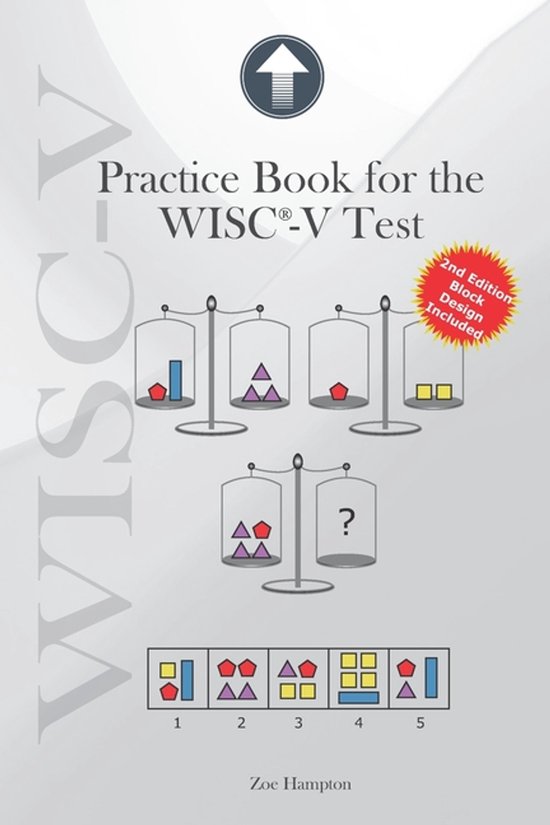 IQ Tests- Practice Book for the WISC-V Test - cover