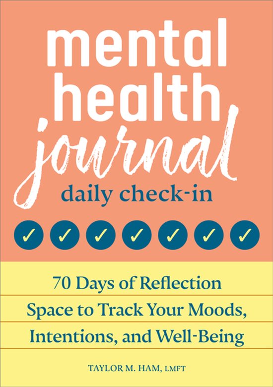 Mental Health Journal: Daily Check-In - cover