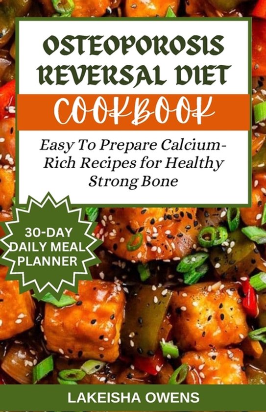 Osteoporosis Reversal Diet Cookbook - cover