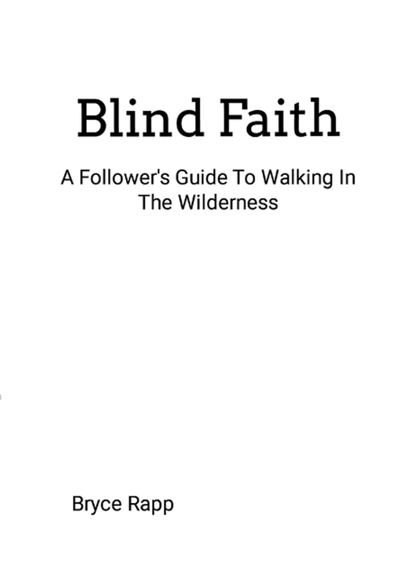 Blind Faith van Bryce Rapp