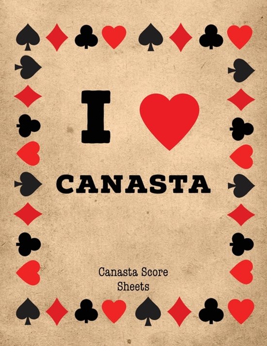 Canasta Score Sheets - cover