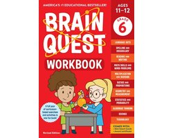 Omslag van Brain Quest Workbook: 6th Grade (Revised Edition)
