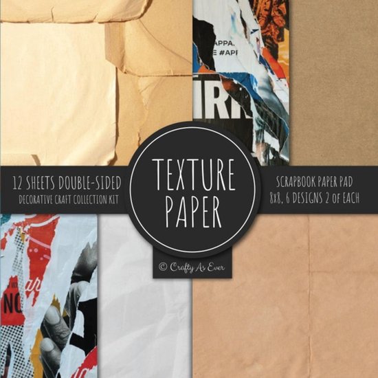 Texture Paper for Collage Scrapbooking - cover
