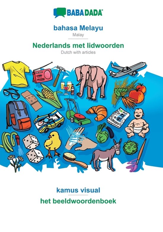 bahasa Melayu - Nederlands met lidwoorden, kamus visual - cover