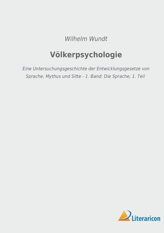 Völkerpsychologie - cover
