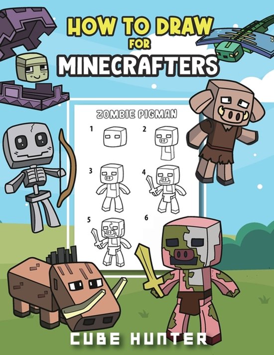 Unofficial Minecraft Activity Book for Kids- How To Draw for ... - cover