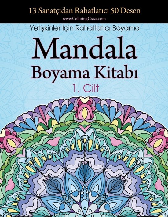 Stres Giderici Mandala Koleksiyonu- Mandala Boyama Kitabı - cover