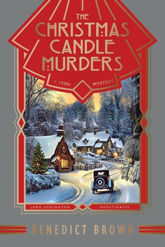 Lord Edgington Investigates...-The Christmas Candle Murders - cover
