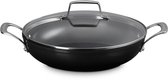 Bol.com ​Le Creuset Hapjespan met Glazen Deksel Essential Non-Stick Ceramic - Ø 28 cm / 3.2 liter - Keramische Antiaanbaklaag - ... aanbieding