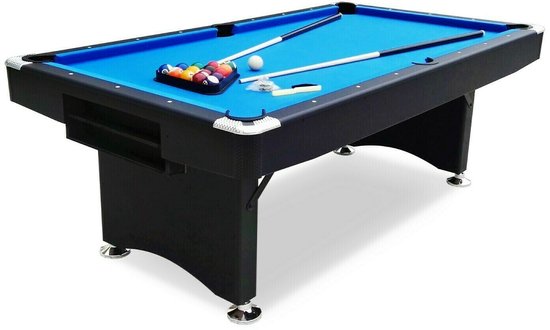 Pegasi Pooltafel 7FT Campione - Zwart - Pooltafel voor thuis - Pooltafel inklapbaar