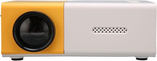 Mini Projector 1080P Multimedia Home Theater Video Projector - Draagbaar en Geschikt voor Outdoor Films - Compatibel met HDMI USB AV TV Stick Smartphone