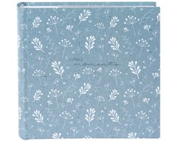 Goldbuch - Insteekalbum Kraft - 200 foto's 10x15 cm - Blauw/Grijs