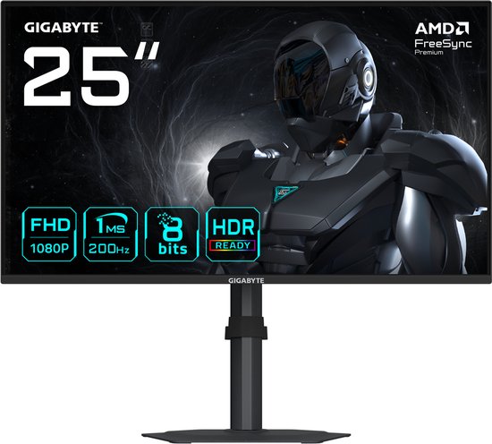 Gigabyte G25F2 - Full HD IPS Gaming Monitor - 200Hz - 25 inch