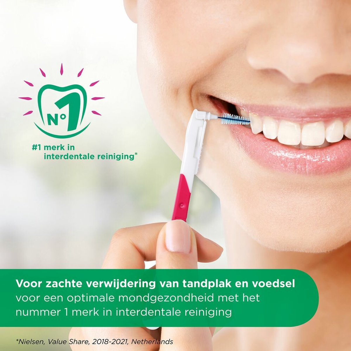 GUM Bi-Directions 0.9 mm - 6 x 6 stuks - Voordeelverpakking