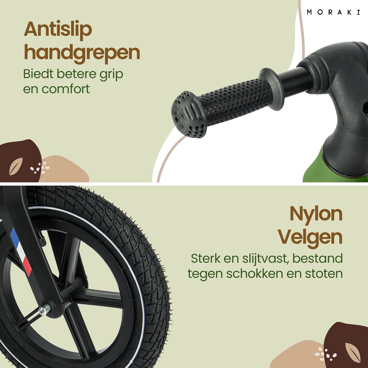 Moraki Balance Bike - Verstelbare Loopfiets thumbnail 2