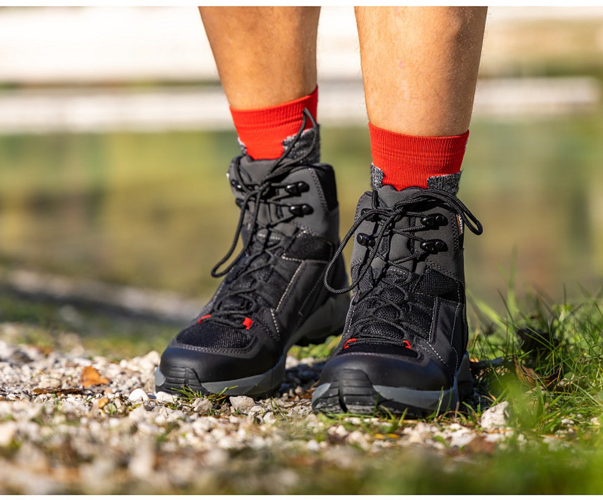 Alpina wandelschoenen Hiking Tracker M 23 Mid Unisex Zwart