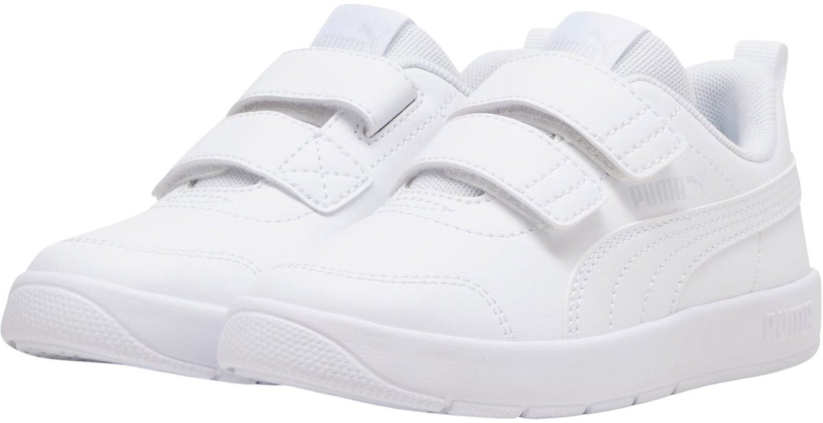 Puma Courtflex V3 V Sneakers Junior Zilver