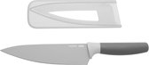 Koksmes grijs 19cm - Grijs -
