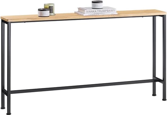 Consoletafel, Industriële Hal-entree Consoletafel, 110 Cm Entreetafels Smalle Banktafel