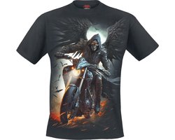 Spiral Night Rider Heren T-shirt - zwart - M