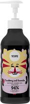 YOPE Cranberry & Lavender douchegel Unisex met pomp - 400 ml - 94% natuurlijk!