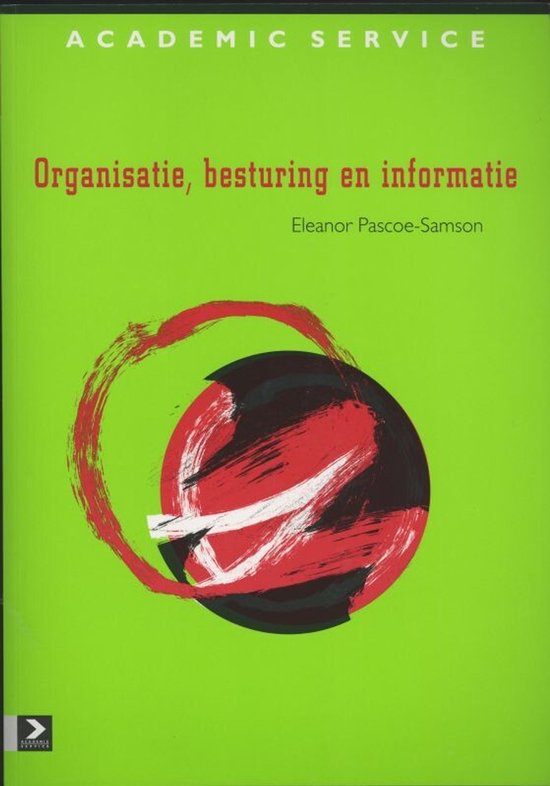 Organisatie, besturing en informatie - cover