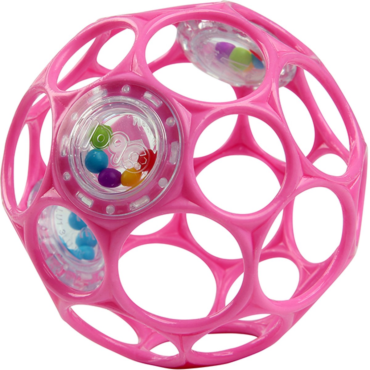 Oball rammelaar roze