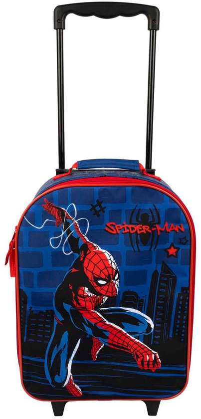 Undercover kindertrolley Spiderman - lichtgewicht kinder reiskoffer Marvel.