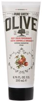 Pure Greek Olive Body Cream Pomegranate - Hydratační Tělový Krém S Vůní Granátového Jablka 200ml