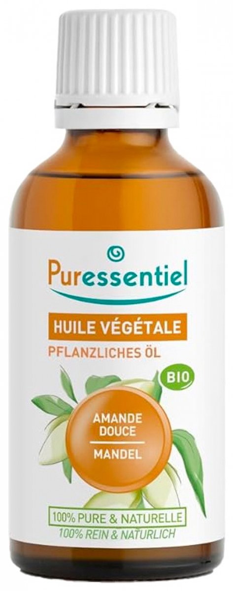Goedkoopste Biologische zoete amandel plantaardige olie 50 ml olie (Amandel) | Puressentiel