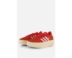 Adidas VL Court Bold Sneakers rood Leer - Dames - Maat 39 1/3